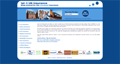 Desktop Screenshot of 1st4ukinsurance.co.uk